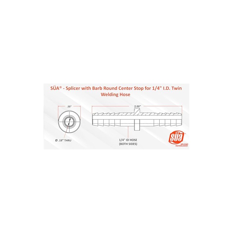 SÜA® - Repair Kit for Twin Oxy/Fuel 1/4" I.D. Welding
