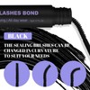 Lash Glue Black for Eyelash Cluster: Wand Bond, Mild, Fast