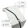 Kube3d Charging Stand Compatible with: Tag Heuer Connected Smart Watch