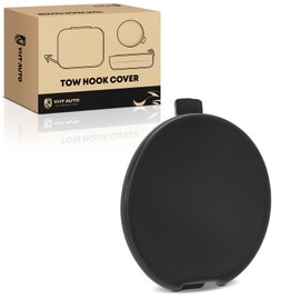 YHTAUTO Tow Hook Cover Compatible with Mazda 6 2014 2015 2016 2017 Sedan, Front Side Bumper Towing Bracket Hole Cover, Red Tow Eye Cap