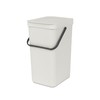 Brabantia Sort & Go Recycling Trash Can 4.2 Gallons (16L)(Light