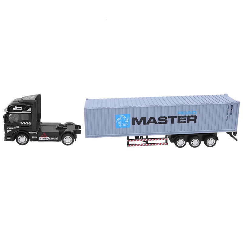 1: 48 Alloy Container Truck Model Toy Highly Simulation Children