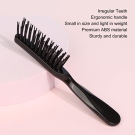 5pcs Hair Brush Tool, Hair Brush Cleaning Tool, 2 in 1 Hair Brush Cleaning Tool, Comb Cleaner Brushes Irregular Teeth Comb Cleaner Brush Ergonomic Handle Durable Abs Brush Comb Hair Brush Cleaner Tool