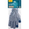 sera Cleaning Glove Made of Lurex Yarn