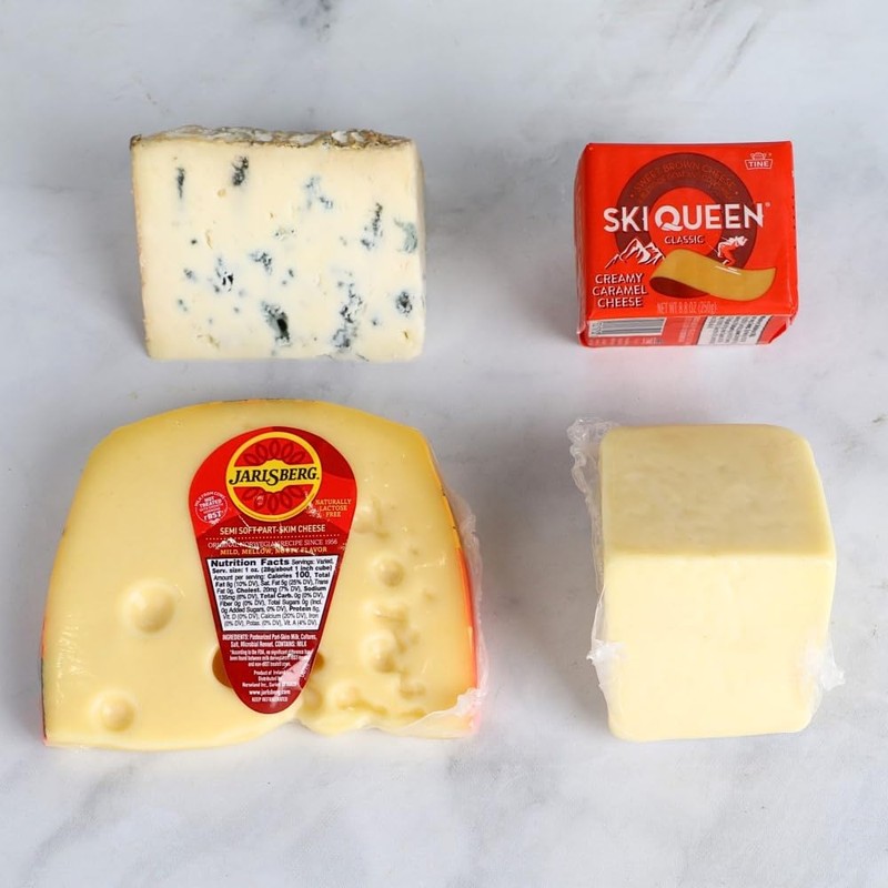 Handful of Scandinavian Cheese by Gourmet-Food