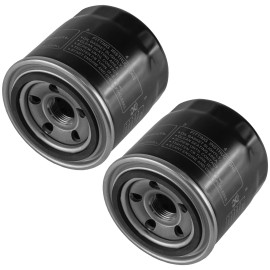 Caltric 2 Pack Oil Filter for Kawasaki KAF540 Mule 2010 2020 2030 ZX636 Ninja ZX-6R ABS