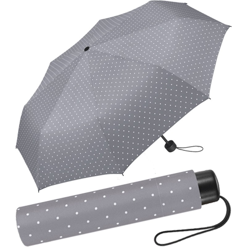 Ladies Super Mini Collapsible Umbrella Flash Manual – Dots –