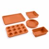 Gotham Steel 10 Piece Nonstick Copper Ultimate Bakeware Set Brown