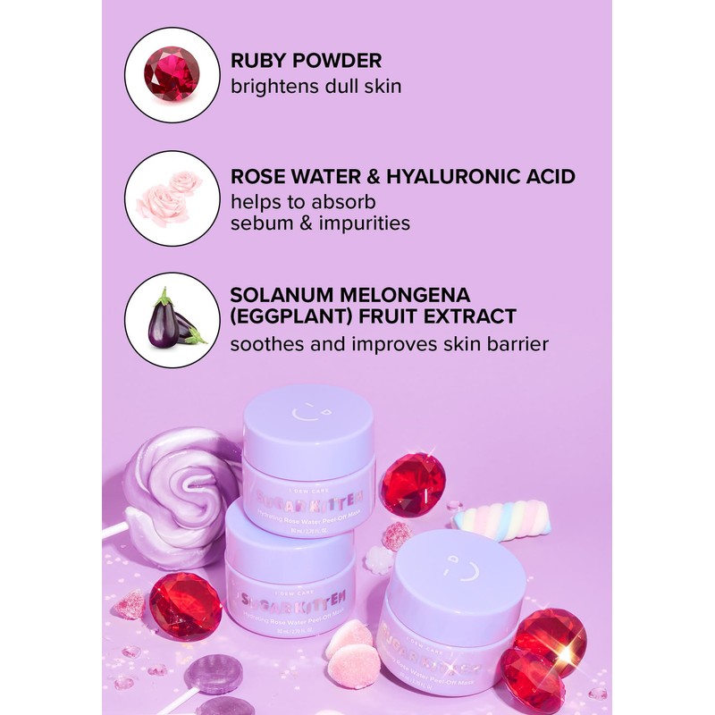 I Dew Care Mascarilla despegable – Sugar Kitten | Mascarilla
