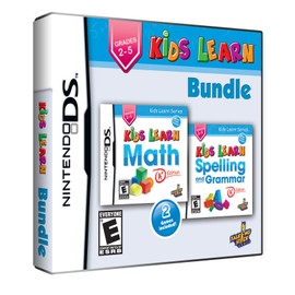 Kids Learn Bundle: Math and Spelling - Grades 2 to 5 (Renewed)