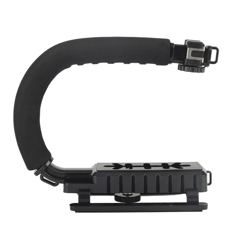 Camera Handheld Stabilizer ABS Sponge Adjustable Angle U Shaped Foldable