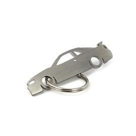 Stainless Steel CarShape Keyring - Type Gozilla Skyline R34 Car Shape Model Car Parts Accessories, multicoloured