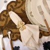 Napkin Rings Set of 12, Fleur-di-lis Napkin Holders, Napkin Rings