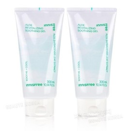 Innisfree Aloe Revitalizing Soothing Gel 300mL x 2 / 이니스프리 알로에 리바이탈라이징 수딩젤 300mL 2개