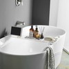 Clear Bathtub Tray Caddy, Bath Tub Rack Shelf, Luxury Bathroom
