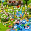 Teenzee 160pcs Mini Resin Animals 160 Styles Variety Tiny Animals