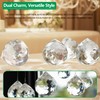 ZEERSHEE 10pcs Crystal Ball Prism Sun Catcher Rainbow Maker Pendants