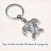 Evenchae Sea Turtle Pendant Keychain - Drawstring Bag - 3