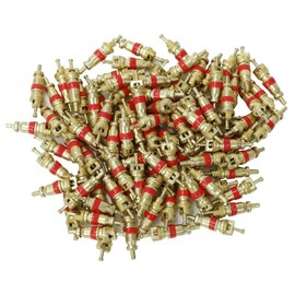 VOWAGH 100pcs Tire Tyre Valve Stem Core Tire Valve Core Remover Tire Repair Pressure Sensor Cores Tpms Universal Bulk Lot Compatible with Car Truck Motorcycle Bicycle ATV