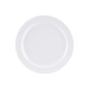 TrueCraftware- 5-1/2" Round Plate White Color Melamine Set of 12-