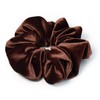 JCLIFE Large Velvet Hair Scrunchie, 5 Inch Elastic Hair Tie