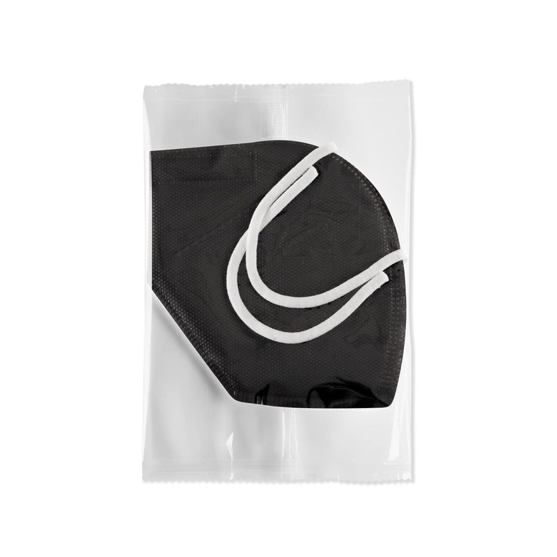 Australian Made Black P2 4-Layer Face Mask with Earloops -