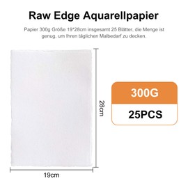 Handmade Paper A4 Handmade Handmade Paper Watercolour Paper Textured Paper Cotton Paper Vintage Antique Paper Thick Paper for Crafts Invitations Drawing Sketching Writing 25 Sheets