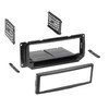 Single Din Car Stereo Radio Install Kit Made for Chrysler Dodge Jeep: 2002-2005 Ram 1500, 2003-2005 Ram 2500/3500, 2003-2006 Wrangler, 1999-2004 Grand Cherokee, 2002-2007 Liberty + More