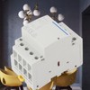 4P 63A 24V/ 50/60Hz Household AC Contactor 2NO2NC (230VAC)
