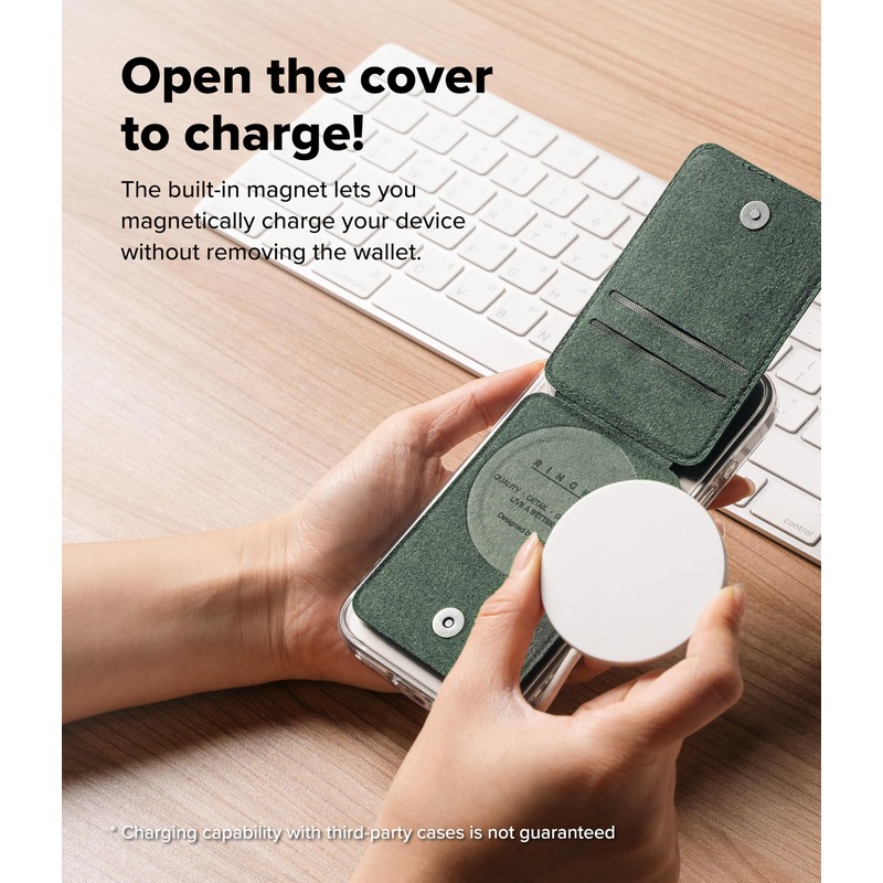 Ringke Slide Grip Wallet Magnetic [Funcionalidad Todo en Uno] Compatible