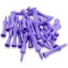 Zivisk Purple Golf Tees Plastic 57MM 100 Count Long Castle