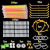 426 Pieces Premium Glow Sticks with Connectors, Party Kit for