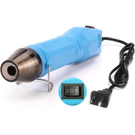 LDK Mini Heat Gun, 300W 2-Temp Settings 392℉ & 662℉ (200℃& 350℃) Fast Heat Hot Air Gun Multi-Purpose Electric Heating Tools Shrink Pen for Crafts, Shrinking PVC, DIY, Embossing, Candle Making