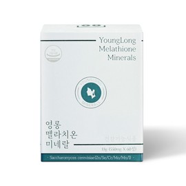 Yeongrong Melathion Mineral, 1 unit, 60 tablets / 영롱 멜라치온 미네랄, 1개, 60정