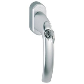 HOPPE DK window handle lockable Atlanta 0530S/US952 100NM 7/32-42, bro.