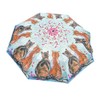 Alex Clark Cats and Blossom Umbrella - Compact Foldable Travel