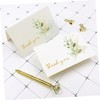 Operitacx 6pcs Jumbo Greeting Cards Set for Wedding Thanks Cards