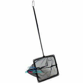 AQUANEAT Shrimp Net, Fish Net Aquarium, Fish Tank Net with Extendable Stainless - 6"