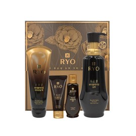 Ryeo Hwayunsaeng Camellia Special Set (shampoo + scalp hair pack + 2 minis) G / 려 화윤생 동백 기획세트 (샴푸+두피모발팩+미니2종) G