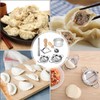 Ezydka Dumpling Maker Set 7Pcs Stainless Steel Dumpling Mould Dumpling