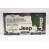 JEEP Automobile Car Chrome Metal Auto Tag License Plate Frame