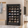 OYREL Tall Shoe Rack Dustproof Cabinet Large Capacity 8 Tier