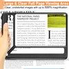 AKKYCVS 5X Full Page Magnifying Glass for Reading, Lightweight Rectangular