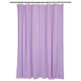 Bath Bliss PVC Heavy Weight Shower Curtain Liner | 4G | 70" x 72" | Rust Resistant Copper Grommets | Magnetic Hem | White