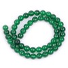GEM-Inside Natural 8mm Green Jade Round Gemstone Semi Precious Loose