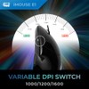 Adesso iMouseE1 - Vertical Ergonomic Illuminated Optical 6-Button USB Mouse