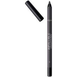 L'Oreal Paris Makeup Infallible Pro-Last Pencil Eyeliner, Waterproof & Smudge-Resistant, Glides on Easily to Create any Look, Grey, 0.042 oz.