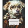Professor Bichon Composition Notebook: Bichon in Professional Costume - notebook