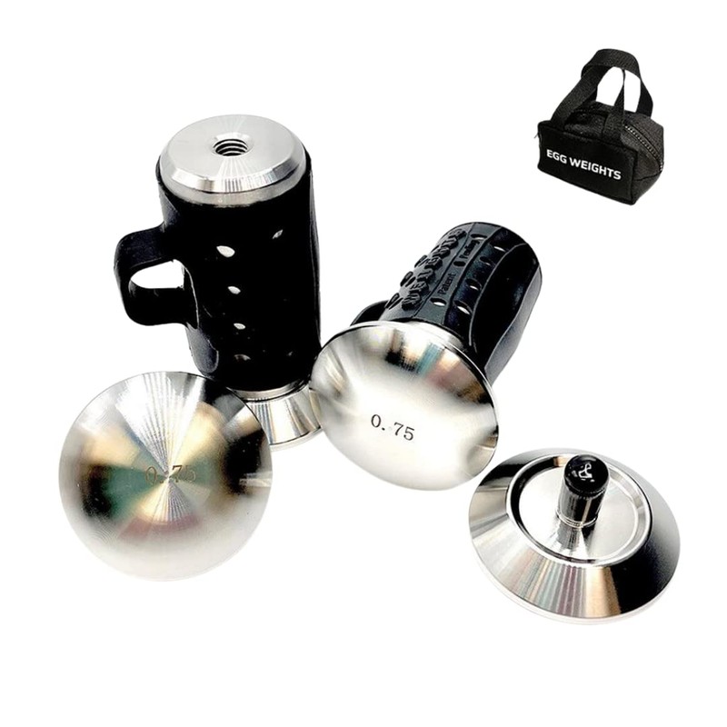 Egg Weights Adjustable Dumbbell 7.0 lbs Set Stainless Steel Hand