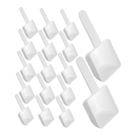 Healvian 20pcs Reusable Laundry Powder Measuring Spoons Convenient Scoop for Washing Powder Spices More Ergonomic Design Space Saving Capacity